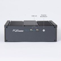 POS-компьютер POSCenter Z1 (J1900, RAM 4Gb, SSD 128Gb, 2 VGA, 6*COM, 8*USB, 2*PC/2, LAN, без AUDIO) c возможностью крепления на стену