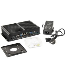 POS-компьютер POSCenter BOX PC 4 (J1900, 4Gb, 120 SSD, VGA, HDMI, 6*RS, 8*USB) fanless, Windows 10 IoT Entry