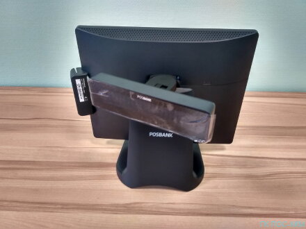 POS-терминал POSBANK APEXA GT, 15&quot;, J3455, с дисплеем покупателя VFD 2х20, 4Гб, 128Гб, PCAP, MSR