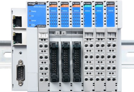 ioLogik E4200 Active Ethernet Network Adapter (Modbus/TCP)