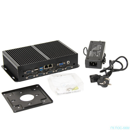 POS-компьютер POScenter BOX PC 4 (J1900, 4Gb/120, bp, VGA, HDMI, 6*RS, 8*USB) fanless, без ОС, p/n 736294