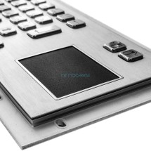 TG-PC-DT Металлическая антивандальная встраиваемая клавиатура с тачпадом, USB, Alt, Win, Ctrl