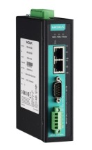 NPort IA5150A 1-port RS-232/422/485 advanced, DB9 + TB, dual 10/100BaseT(X)