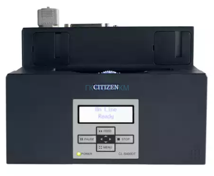 Билетный принтер DT Citizen CL-S400, 200 dpi, серый, RS232, USB, p/n 1000835