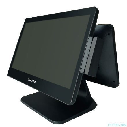 Сенсорный POS-терминал GLOBALPOS RAPID, PCAP TOUCH 15.6’’, Celeron J1900, 4Gb DDR3, SSD 120Gb, MSR