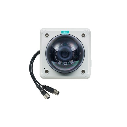 VPort P16-2MR80M-CT-T EN50155, day&amp; night, IR, FHD IP Camera, 8.0mm lens, PoE, M12 connector, -40 to 70°C, coating