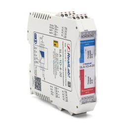 SLA-1O-4-20 RealLab Искробезопасный измерительный преобразователь 1 аналоговый сигнал 4-20 мА из взрывобезопасной во взрывоопасную зону