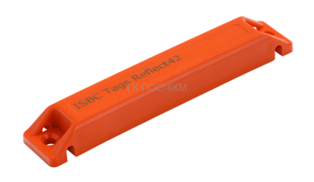 Метка ISBC TAGS Reflect42 UHF (orange, NXP UCODE 7xm 2k)