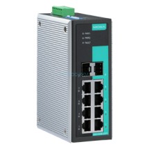 EDS-G308-2SFP Gigabit Ethernet switch with 6 ports and 2 slot combo ports, 0 to 60°C