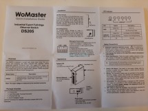 Неуправляемый коммутатор, WoMaster DS205
