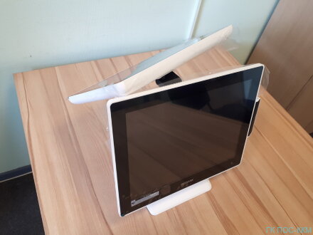 POS-терминал POSBANK APEXA GT БЕЛЫЙ, cо 2м экр 15&quot;, J3455, 4Гб, 128Gb, MSR