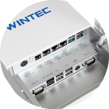 Сенсорный терминал Wintec Anypos300 15'', 3758A1, Intel Celeron J6412, DDR4 4 Гб, M.2 128 Гб, Белый, Ридер, Второй монитор 15&quot;, Без ОС